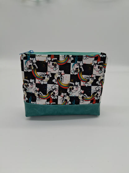 rainbow barf v. 5 boxy pouch
