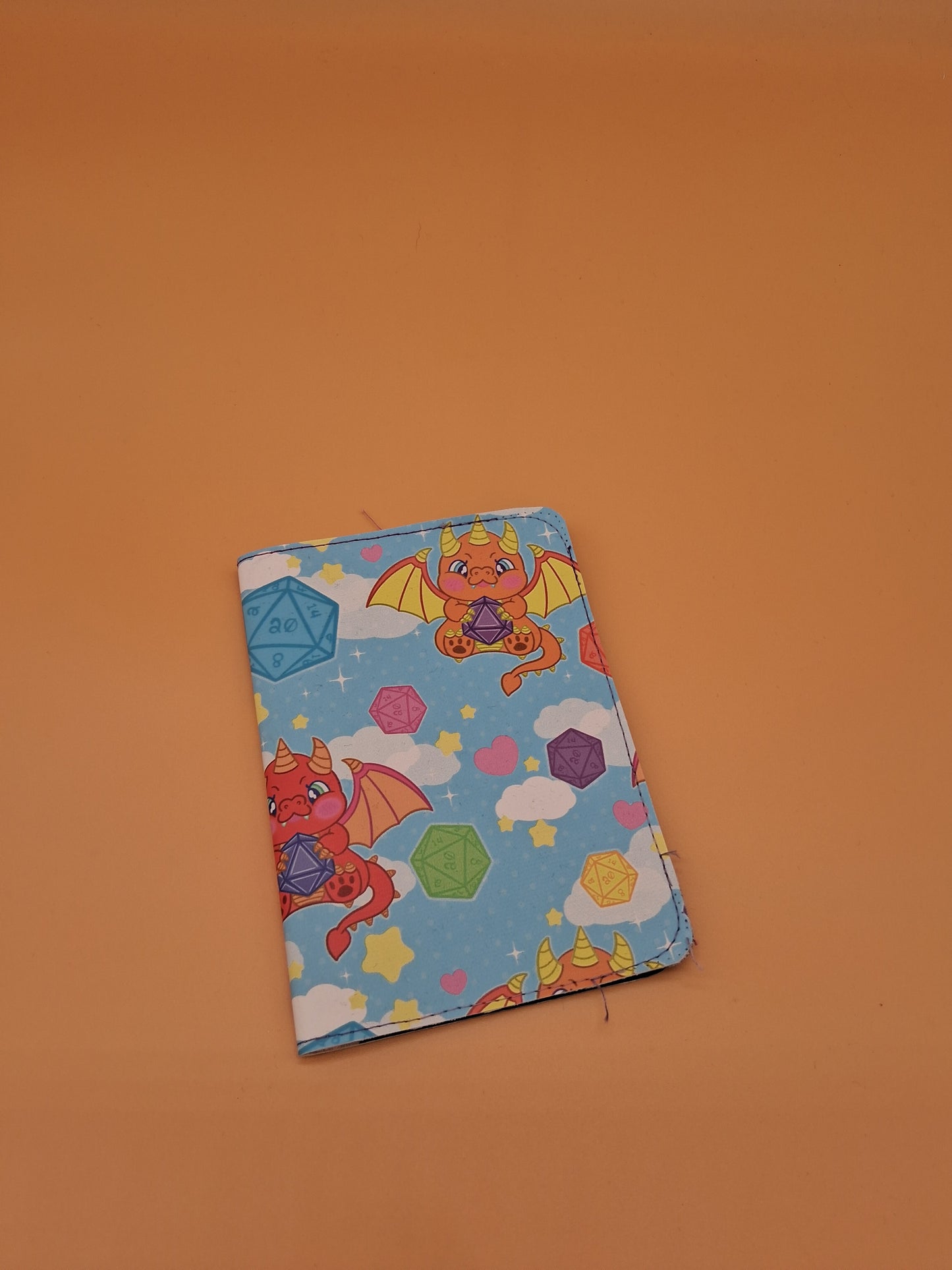 dice dragon passport holder