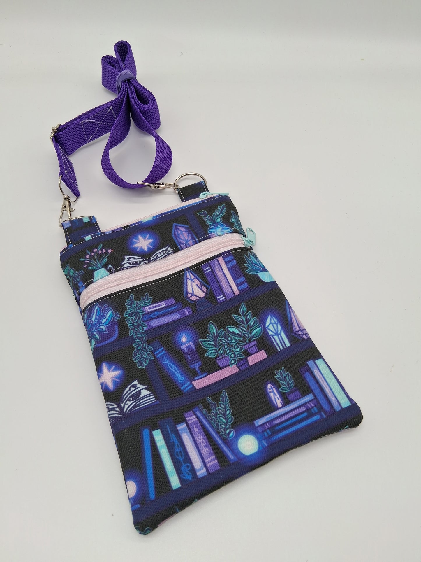 witchy bookshelves v. 1 Lobelia mini crossbody