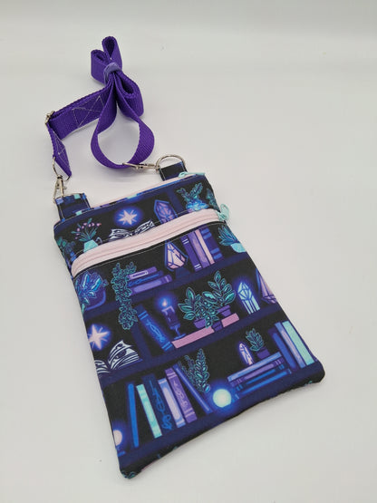 witchy bookshelves v. 1 Lobelia mini crossbody