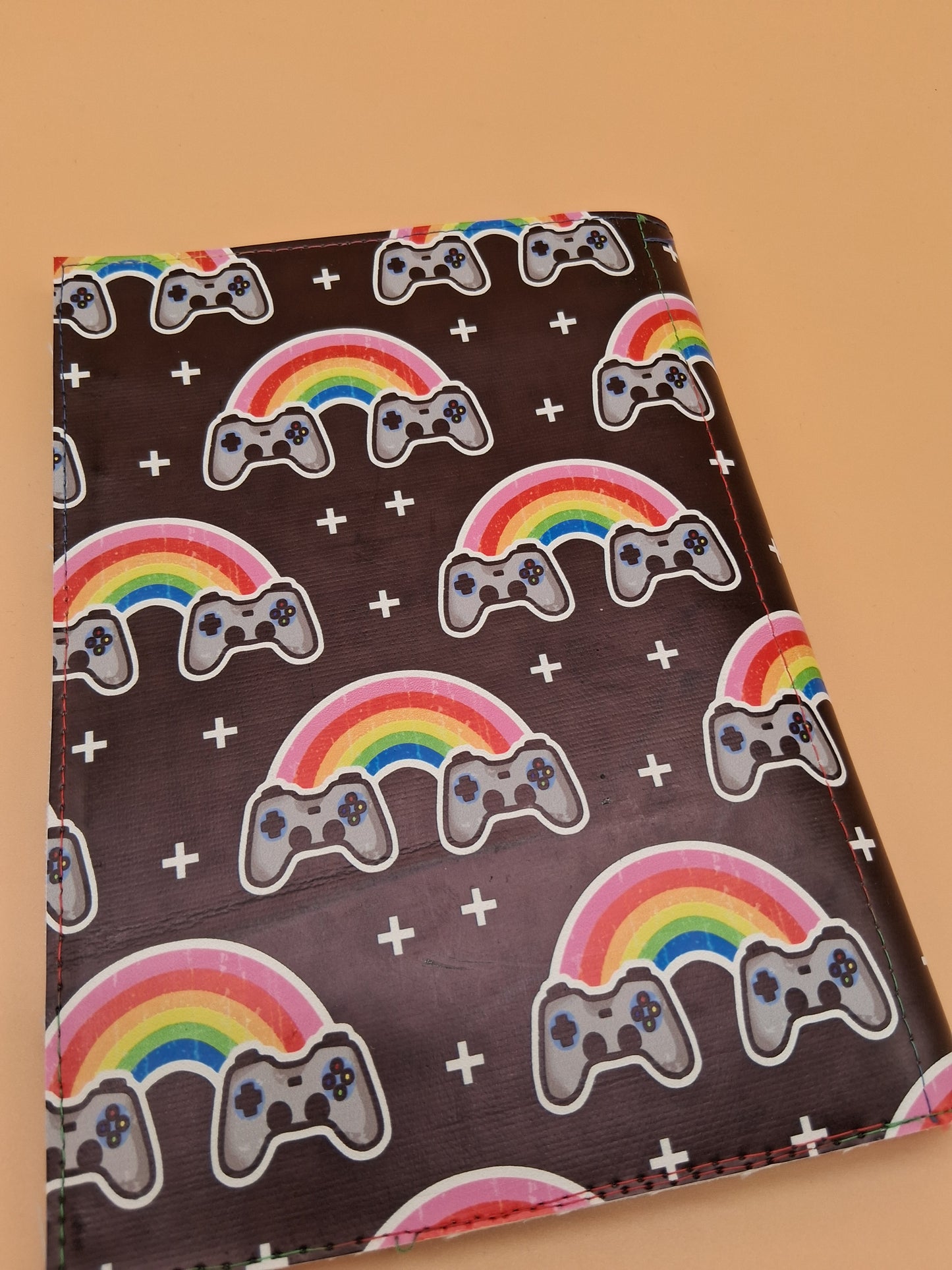 rainbow gaymers v. 4 notepad holder
