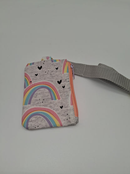 pastel rainbows v. 2 piper ID holder