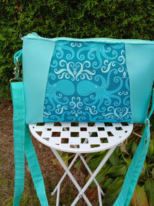 octopus Sunflower crossbody bag