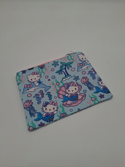 hello mermaid v. 1 flat zipper pouch