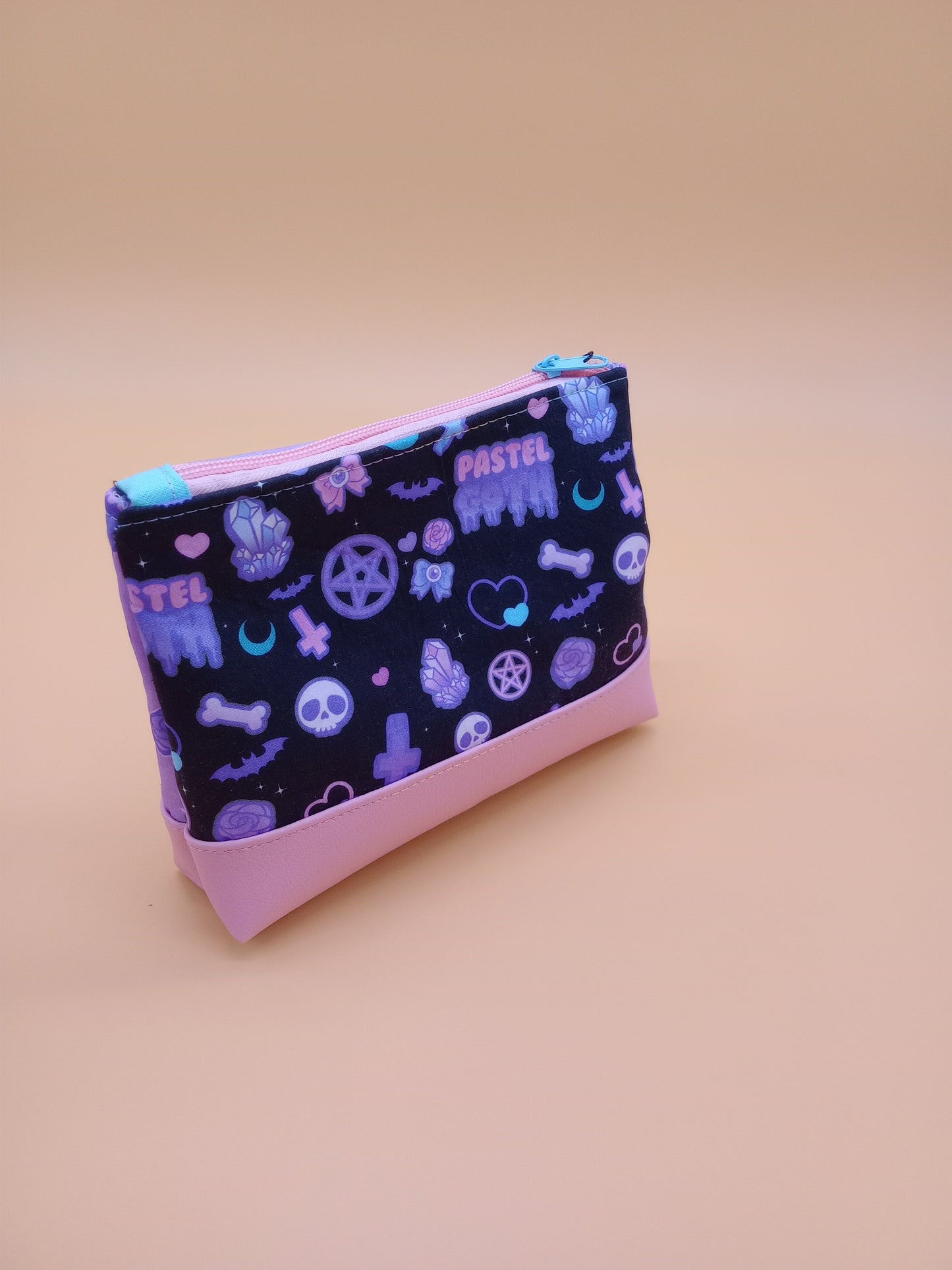 pastel goth lavender v. 5 boxy pouch