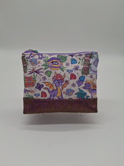 old-school purple v. 6 boxy pouch
