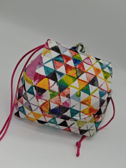 watercolor geometric v. 3 Pandora dicebag