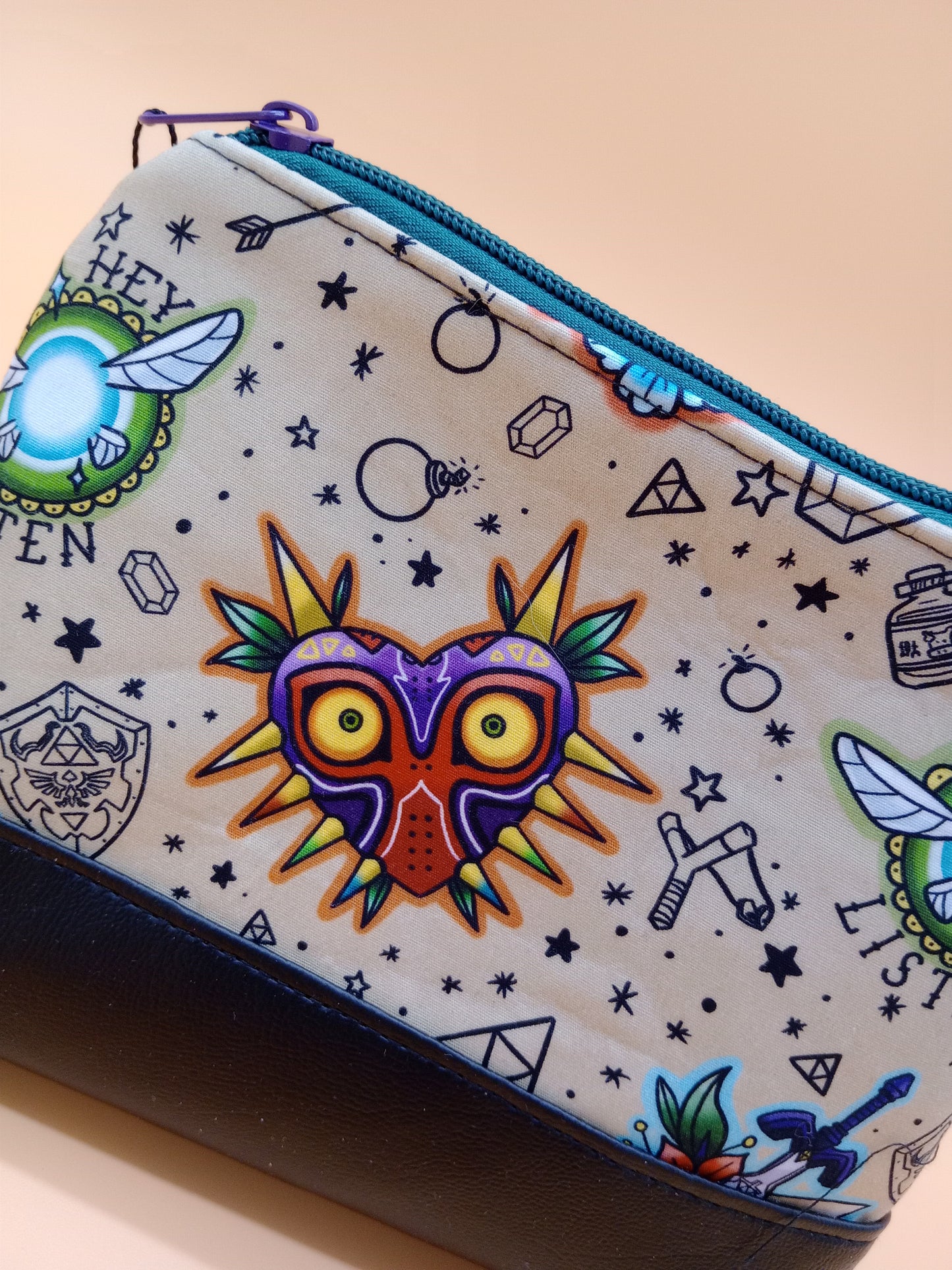 faerie boy tattoo v. 7 boxy pouch