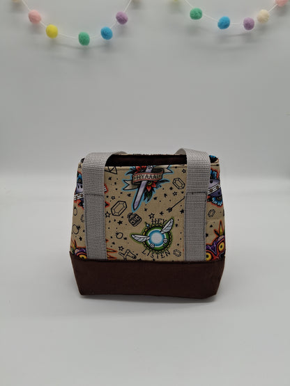 faerie boy tattoo v. 2 mini tote