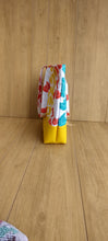 Load image into Gallery viewer, rainbow gingko ankara large tote
