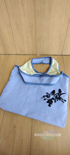 'put a bird on it' reversible market tote