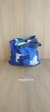 Load image into Gallery viewer, cloudy ankara reversible market tote
